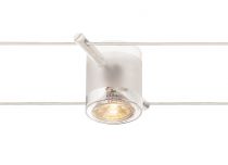 COMET, spot pour câble tendu T.B.T. TENSEO, intérieur, blanc, GU5.3/QR-C51, 50W max (139121)