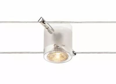 COMET, spot pour c�ble tendu T.B.T. TENSEO, int�rieur, chrome, GU5.3/QR-C51, 50W max (139122)