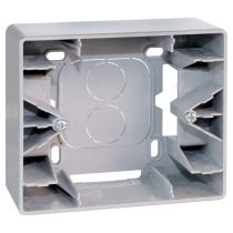 COMETE Cadre saillie 1 poste type B SILVER (61391B)