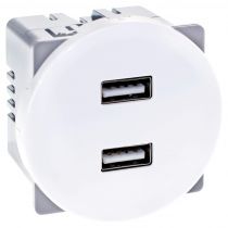 COMETE Dble USB A BLC (61129)