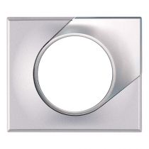 COMETE Plaque 1 poste SILVER (61595)