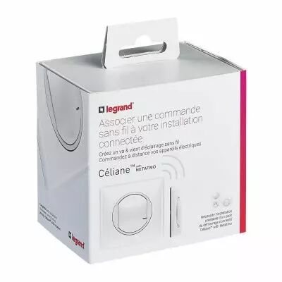 Commande sans fil pour �clairage ou prise connect�e ou micromodule C�liane with Netatmo - blanc (067723)