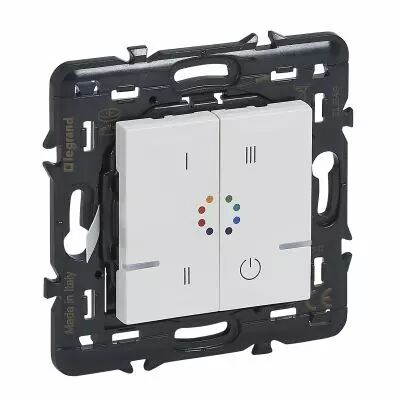 Commande sans fils multicouleurs Mosaic with Netatmo - blanc sans plaque (077710L)