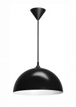 COMO - Suspension E27 60W max, Ø335mm, acier noir, lampe non incl. (4209)