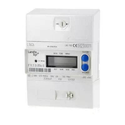 Compteur �lectrique agr�e EDF monophas� 90 A  Tarif bleu 175 Hz plein taux confo (ZCD126)