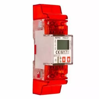 Compteur �lectrique modulaire monophas� 100 A double tarif Certifi� MID (PRO22T)