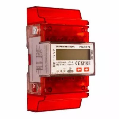 Compteur �lectrique modulaire triphas�/t�tra 100 A M-Bus Certifi� MID (PRO380MBDC)