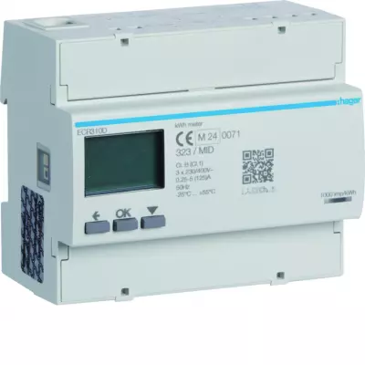 COMPTEUR TRI 125A MODBUS MID (ECR310D)