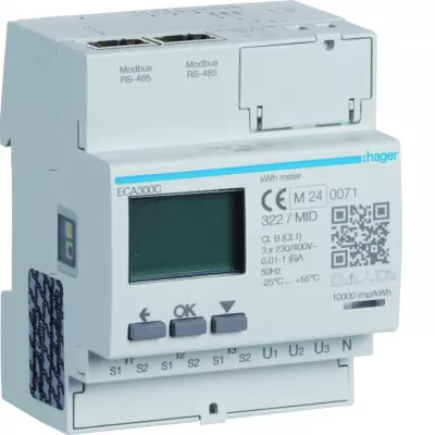 COMPTEUR TRI IND. AGARDIO MID (ECA300C)