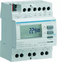 Compteur tri via transformateur d\'intensité 50 à 6000/5A sortie KNX (TE370)