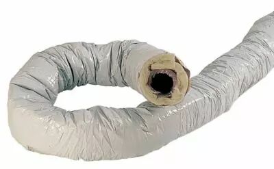Conduit souple PVC calorifug� �p.25 mm �80 mm L.6 m T 82 CR (423050)