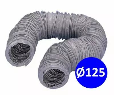 Conduit souple PVC �125 Long 6M (423037)
