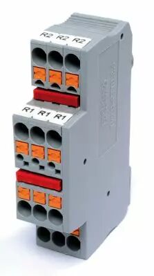 Connecteur de distribution rail - din 1module 2e/2x5s (GFC)
