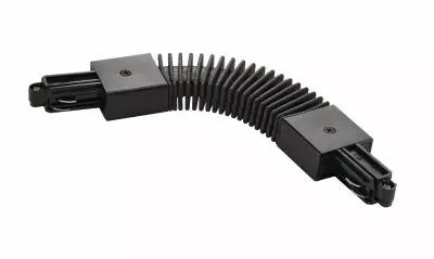 Connecteur flex, pour rail 1 allumage en saillie, int�rieur, noir (143110)