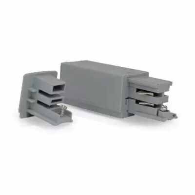 connecteur triphase alim et fin argent gauche 230v (8221)