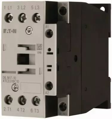 Contacteur, 3 p�les, 380V 400V 7,5kW, 1 N/O, RDC 24 : 24-27V DC, fonctionnement DC, bornes � vis (277018)