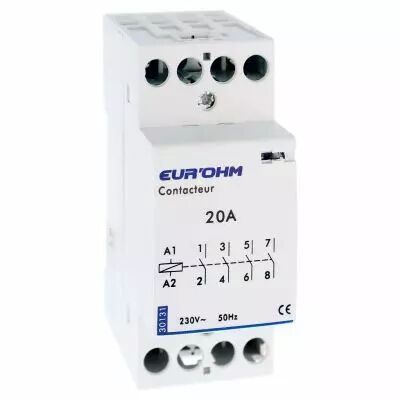 Contacteur 4P 20A  NO (30131)