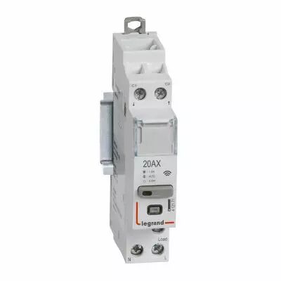 Contacteur connect� DRIVIA with Netatmo multifonction silencieux 1P 20AX 230V~- 1 module (412171)