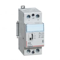 Contacteur de puissance CX³ bobine 230V~ - 2P 250V~ - 40A - contact 2F - 2 modules (412545)