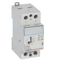 Contacteur de puissance CX³ bobine 230V~ - 2P 250V~ - 63A - contact 2O (412548)