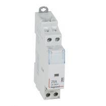 Contacteur de puissance CX³ bobine 230V~ sans commande manuelle - 2P 250V~ - 25A - contact 2F - 1 module (412523)