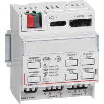 Contrôleur modulaire BUS/KNX pour variation toutes charges -2 sorties -4 modules (002654)