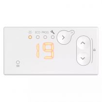 convecteur f617 digital horizontal 750w blanc (561730)