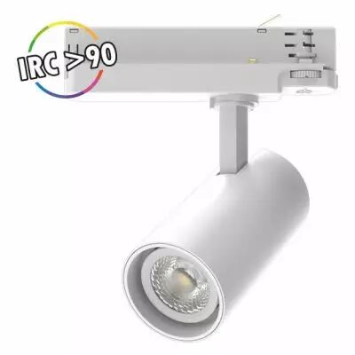 cool ii spot sur rail blc 25w 3000k 3ans (100224)