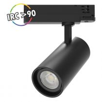 cool ii spot sur rail noir 25w 4000k 3ans (100229)