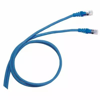 Cordon de brassage RJ45 - Cat.6 - F/UTP �crant� - L. 1 m - PVC - LCS� (051762)