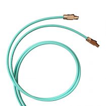 Cordon de brassage RJ45 - cat.8 - S/FTP blindé -L. 2 m - LSZH RAL6027 - LCS³ (033703)