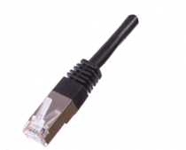 Cordon RJ45 CAT 6 blindés FTP PVC noir