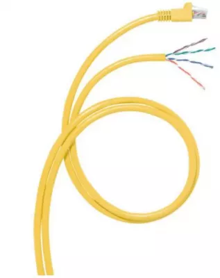Cordon RJ45/d�gain� - Cat.6A - pour bo�te de distribution zone - S/FTP - L.20 m (051788)