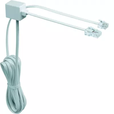 Cordon t�l�phonique RJ11/Gigogne RJ45-RJ45 (856-99X)