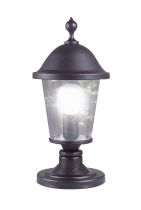 CORSO - Borne Ext. IP44 IK02, noir, E27 70W max., lampe non incl., haut. 45cm (1896)