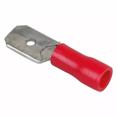 Cosse male 6,35mm 0,5�1,5� r (70366)