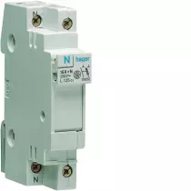 Coupe-circuit 1P+N 16A 250V domestique 1M (L12501)