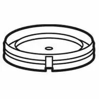Couvercle de pose pour bo�te Batibox b�ton 895 53/55 - �tanche - �85