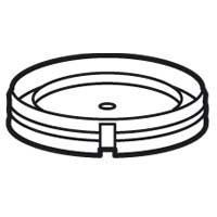 Couvercle de pose pour boîte Batibox béton 895 53/55 - étanche - Ø85