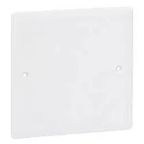 couvercle universel carré batibox 100x100mm pour boîte ø85mm (089285)