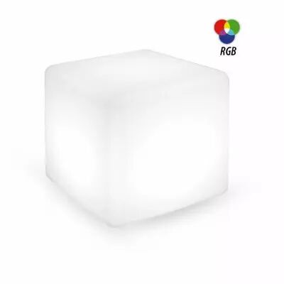 cube lumineux rgb + telecommande 40*40*40 (6001)