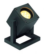 CUBIX, luminaire mobile extérieur, anthracite, GU10/QPAR51, 25W max, IP44 (132835)