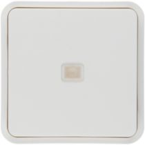 Cubyko 1 touche KNX à voyant coloris blanc (WNT912B)