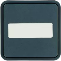 Cubyko 1 touche KNX porte-étiquette coloris gris (WNT922)