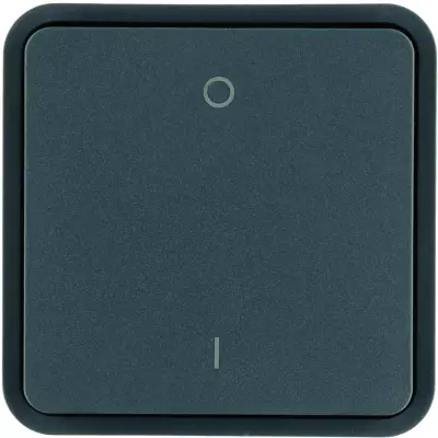 Cubyko 1 touche KNX pour �clairage coloris gris (WNT932)