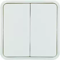 Cubyko 2 touches KNX coloris blanc (WNT944B)