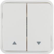 Cubyko 2 touches KNX pour 1 volet roulant coloris blanc (WNT982B)