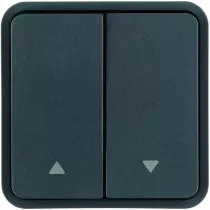 Cubyko 2 touches KNX pour 1 volet roulant coloris gris (WNT982)