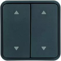 Cubyko 2 touches KNX pour 2 volets roulants coloris gris (WNT974)