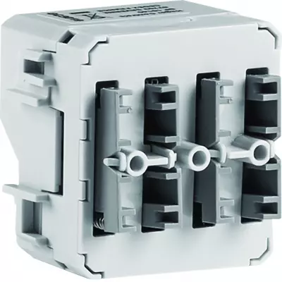 Cubyko double poussoir KNX filaire 2 entr�es, associable, IP55 (WNT332)